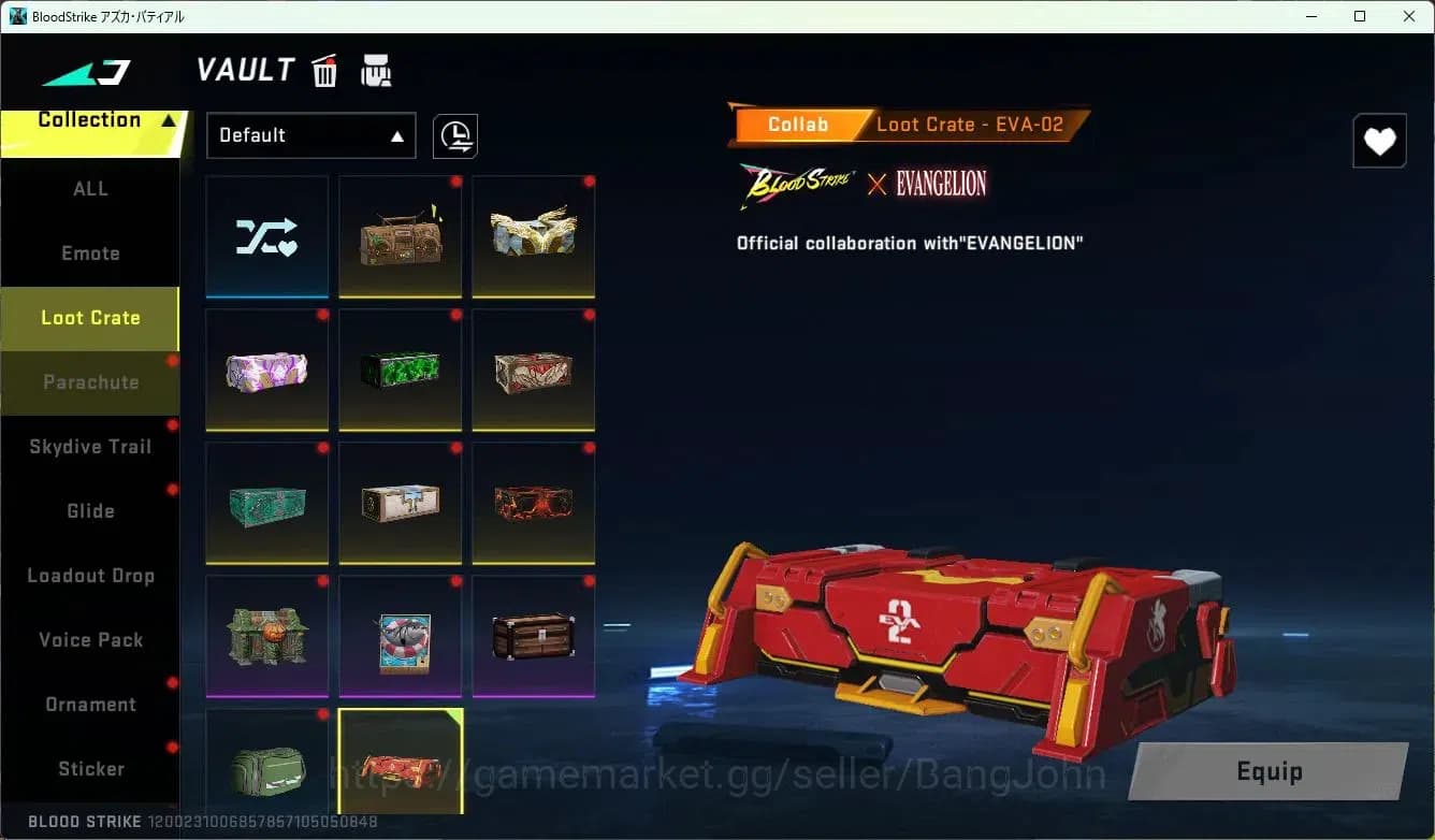 Blood Strike Accounts ASIA | 3 Collab Skins | 1 Limited Skins | 11 Legen image 16