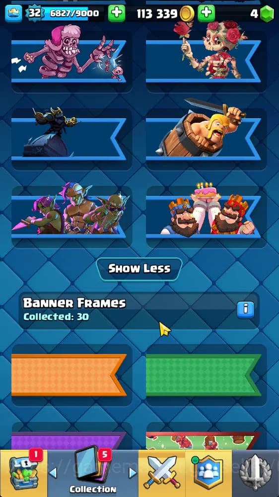 Clash Royale Accounts Lv 32|Trophy 6802|KTL 11|Limited Skin|Card 119|2 H image 10