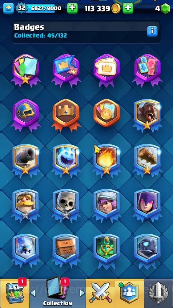 Clash Royale Accounts Lv 32|Trophy 6802|KTL 11|Limited Skin|Card 119|2 H image 11