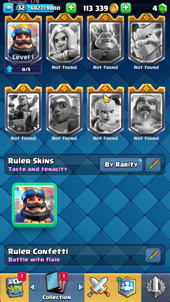 Clash Royale Accounts Lv 32|Trophy 6802|KTL 11|Limited Skin|Card 119|2 H image 12