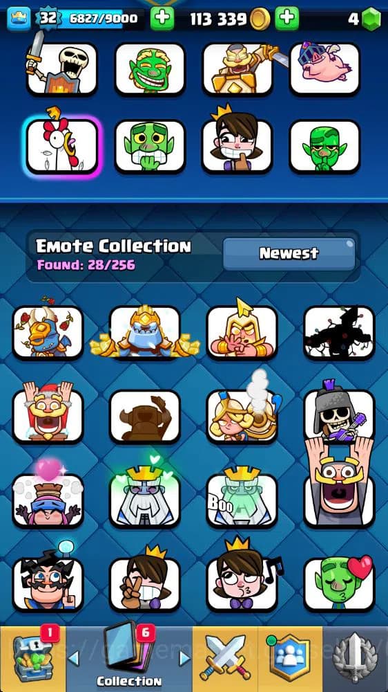 Clash Royale Accounts Lv 32|Trophy 6802|KTL 11|Limited Skin|Card 119|2 H image 7