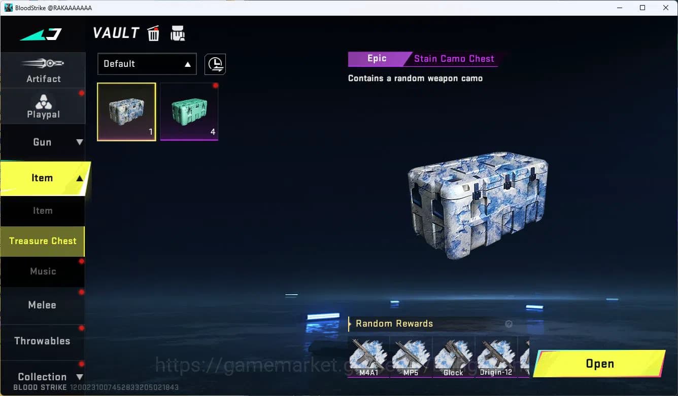 Blood Strike Accounts ASIA|ETERNAL=KALA(LVL1)|COLAB=KAR98K,QBZ95|LIMITED image 5