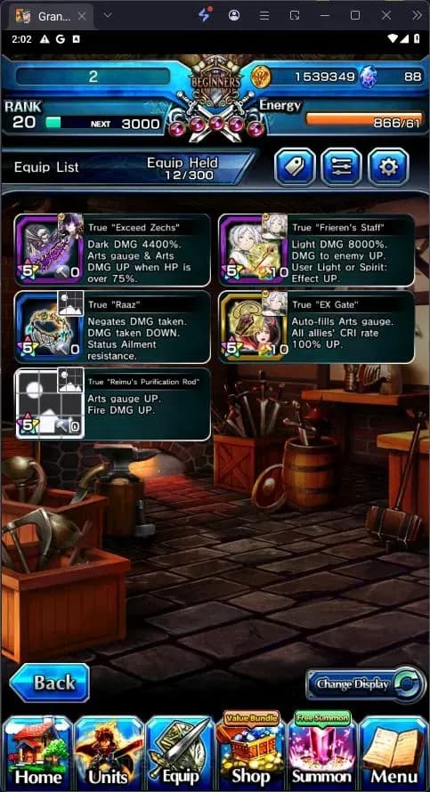 Grand Summoners Accounts Global | Frieren TW, Okarun L120, DL Rimuru TW | 3 image 4