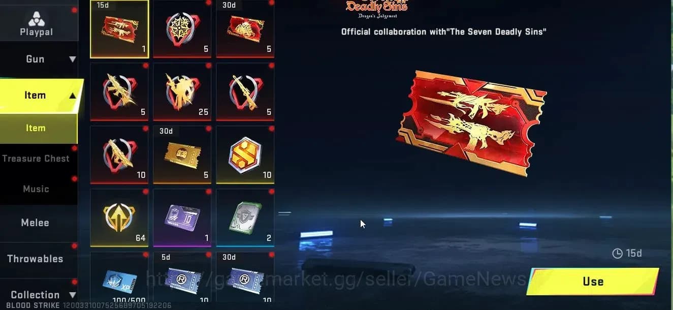Blood Strike Accounts ASIA|ETERNAL Desert Eagle-Scorpius|COLLAB BLEACH B image 10