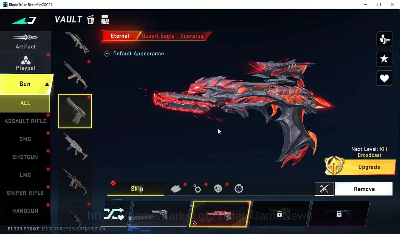 Blood Strike Accounts ASIA|ETERNAL Desert Eagle-Scorpius|COLLAB BLEACH B image 5