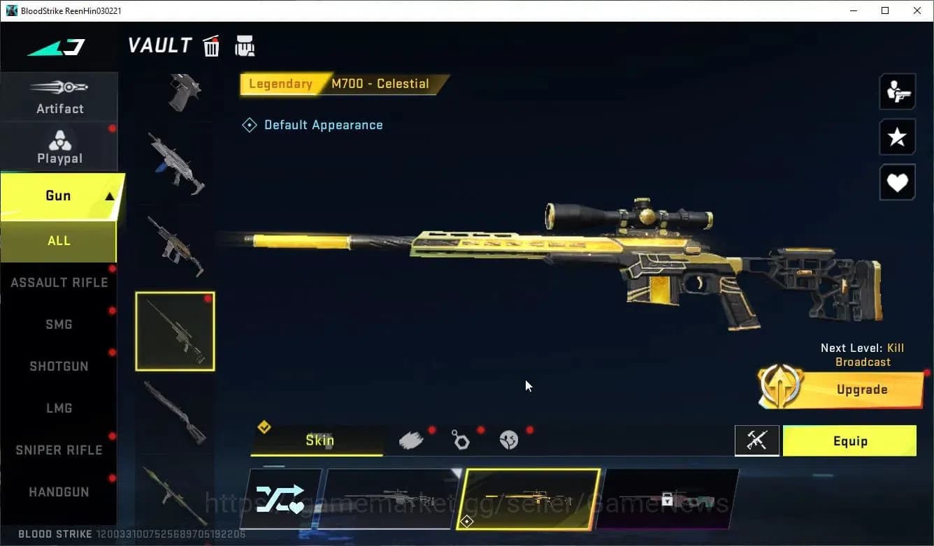 Blood Strike Accounts ASIA|ETERNAL Desert Eagle-Scorpius|COLLAB BLEACH B image 8