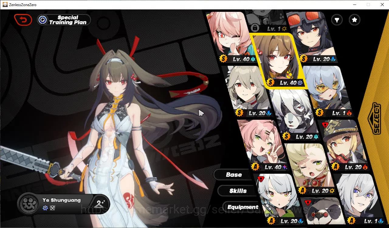 Zenless Zone Zero Accounts ASIA|IK 38|S1 Epilogue|1,1K Polyc|2 Limited[Ye Shu image 17