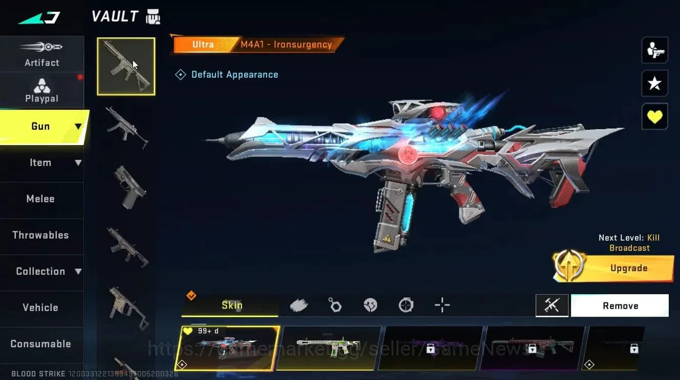 Blood Strike Accounts ASIA|3 ETERNAL[Katya-Glint,P90-Empyrean Lv3,DEagle image 14