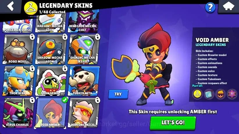 Brawl Stars Accounts 1004 Trophy|17 Brawlers 3 Max Lv [Edgar,Primo,Shel image 6