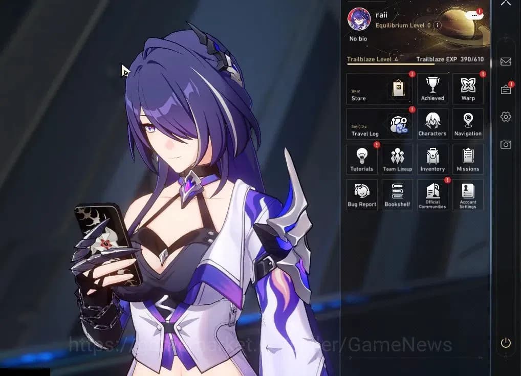 Honkai Star Rail Accounts Asia | TL 4 | 4 Limited | Acheron, Huohuo, Dante, image 1