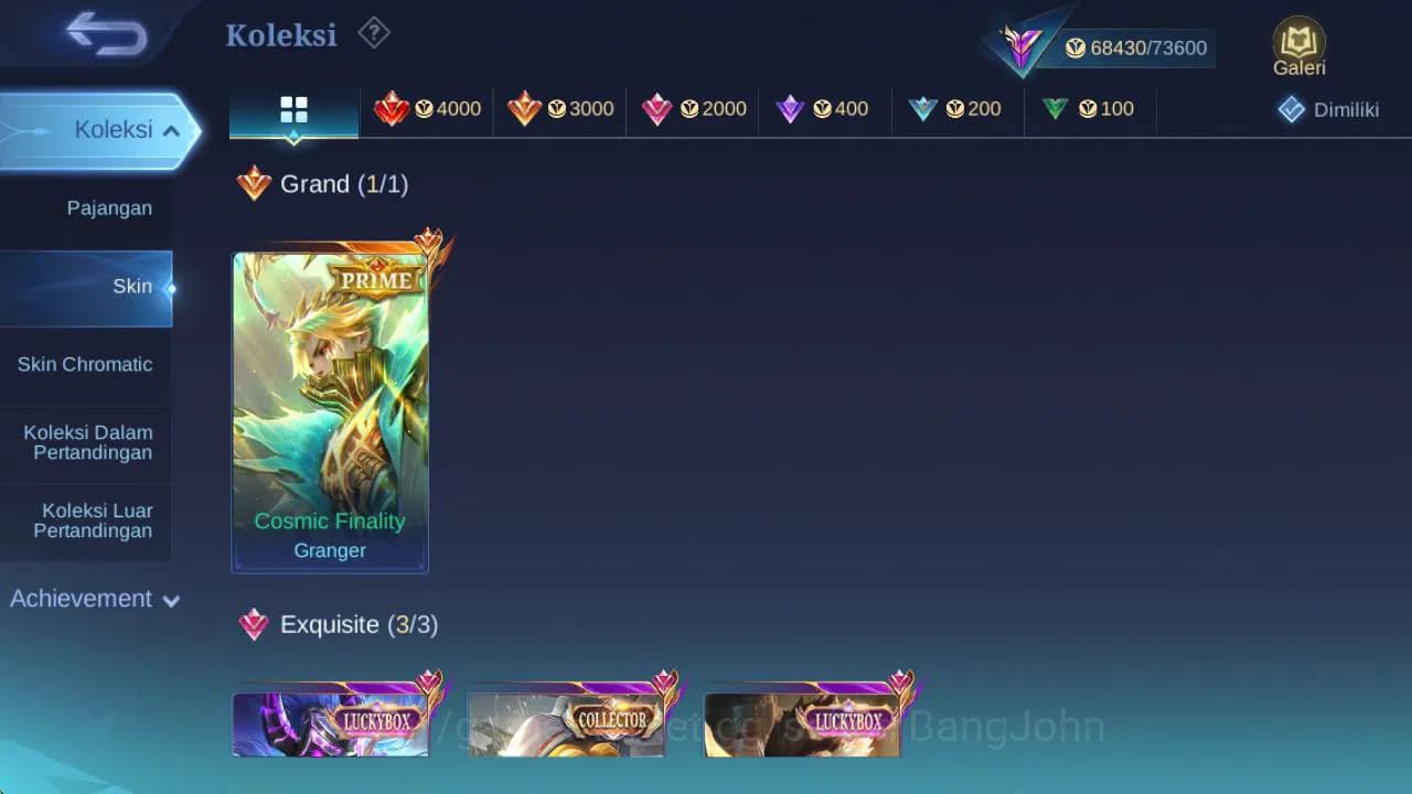 Mobile Legends: Bang Bang Accounts GLOBAL|Skin 294|Hero 131|prime GR,LB karina,LB RGR image 18