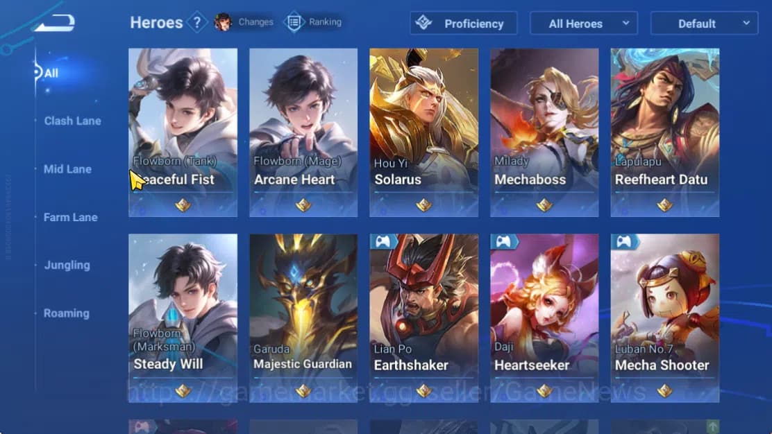 Honor of Kings Accounts Hero 7 |Starter with Legend Skin Selection Chest(D image 1