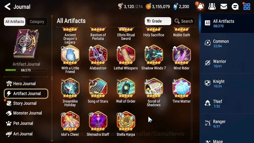Epic Seven Accounts GLOBAL Unverif|New Era|7 ML(LOTScales,Har setti,Ru image 10