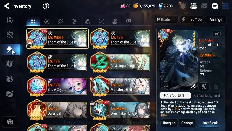 Epic Seven Accounts GLOBAL Unverif|New Era|7 ML(LOTScales,Har setti,Ru image 13