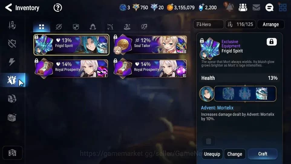 Epic Seven Accounts GLOBAL Unverif|New Era|7 ML(LOTScales,Har setti,Ru image 14