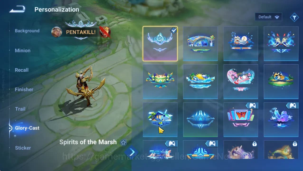 Honor of Kings Accounts Hero 108 Skin 148|Seafarer(LNY24),Luna(KIC),3Legen image 13