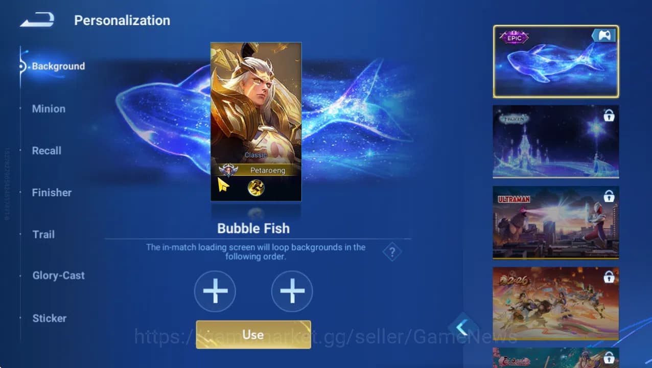 Honor of Kings Accounts Hero 108 Skin 148|Seafarer(LNY24),Luna(KIC),3Legen image 8