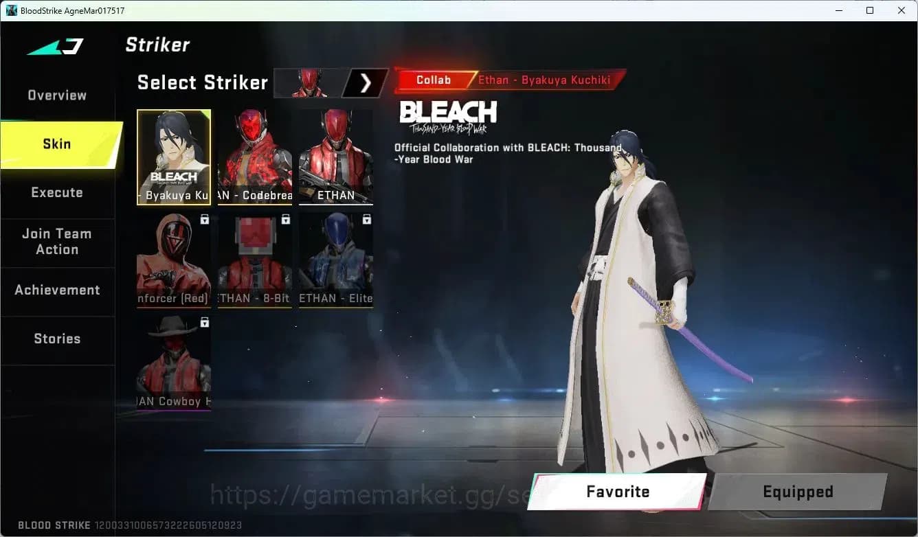 Blood Strike Accounts ASIA | Collab MCX-EVA-00 | 3 Legendary Skins | Ult image 3