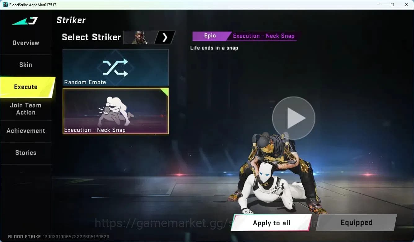 Blood Strike Accounts ASIA | Collab MCX-EVA-00 | 3 Legendary Skins | Ult image 6