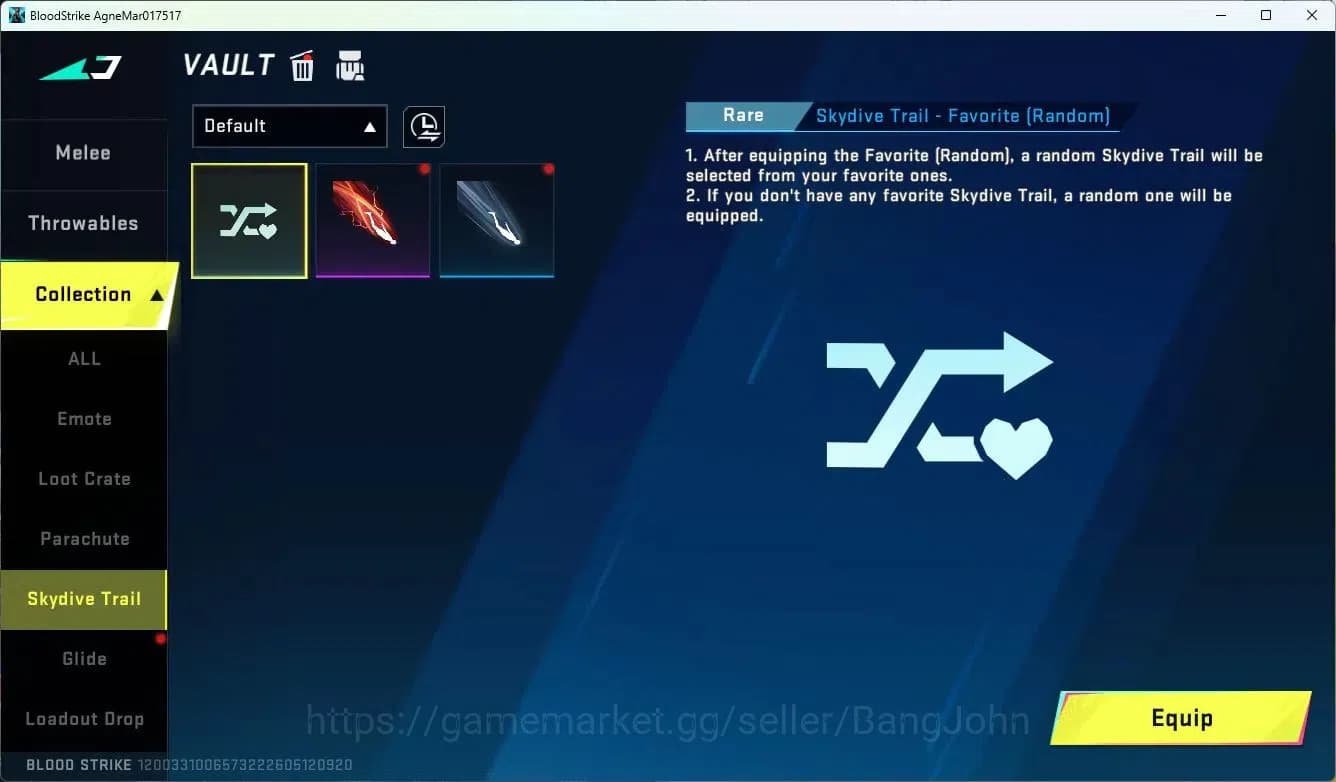 Blood Strike Accounts ASIA | Collab MCX-EVA-00 | 3 Legendary Skins | Ult image 8