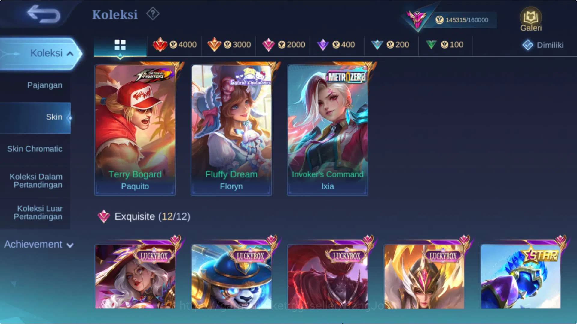 Mobile Legends: Bang Bang Accounts Hero 132 Skin 404 | Legend Miya, Sanrio Cloude, Ne image 11