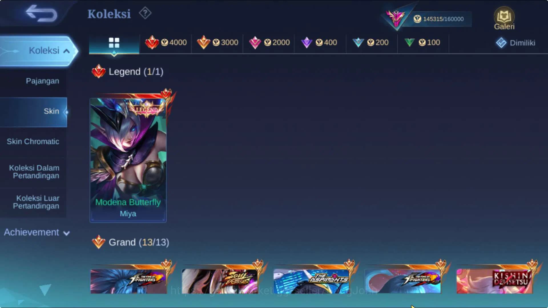 Mobile Legends: Bang Bang Accounts Hero 132 Skin 404 | Legend Miya, Sanrio Cloude, Ne image 8