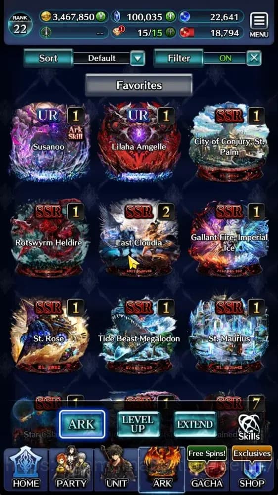 Last Cloudia Accounts GLOBAL|Rank 22|100K Crystal|Top Tier Unit [DL Jude image 3