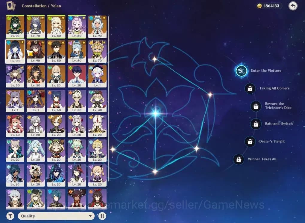 Genshin Impact Accounts ASIA|AR55|7Limited+2(*5Weapon)|Nefer+sign,Lauma,In image 6
