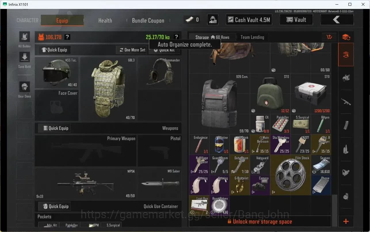 Arena Breakout Accounts Mobile | LV 30 | SV 10,1M | CV 4,5M | SS Groza, La image 9