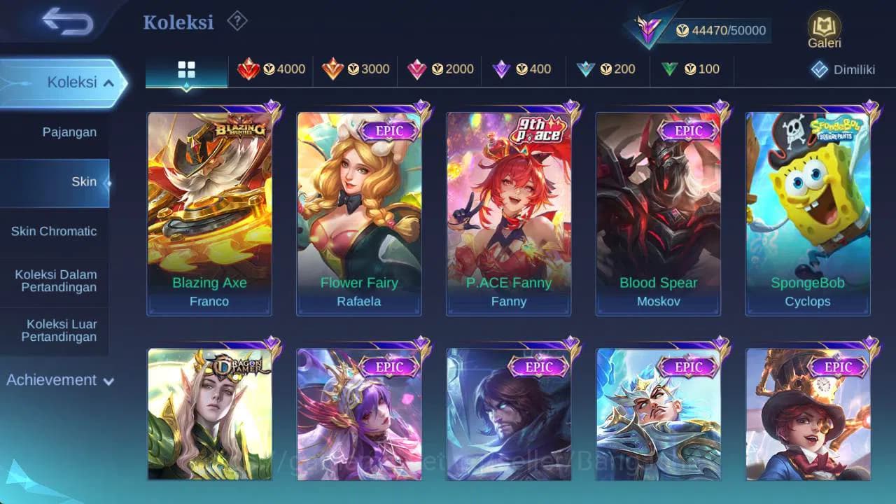 Mobile Legends: Bang Bang Accounts Global, Skin 155,Hero 68 sanrio angela,CC pharsa,L image 10