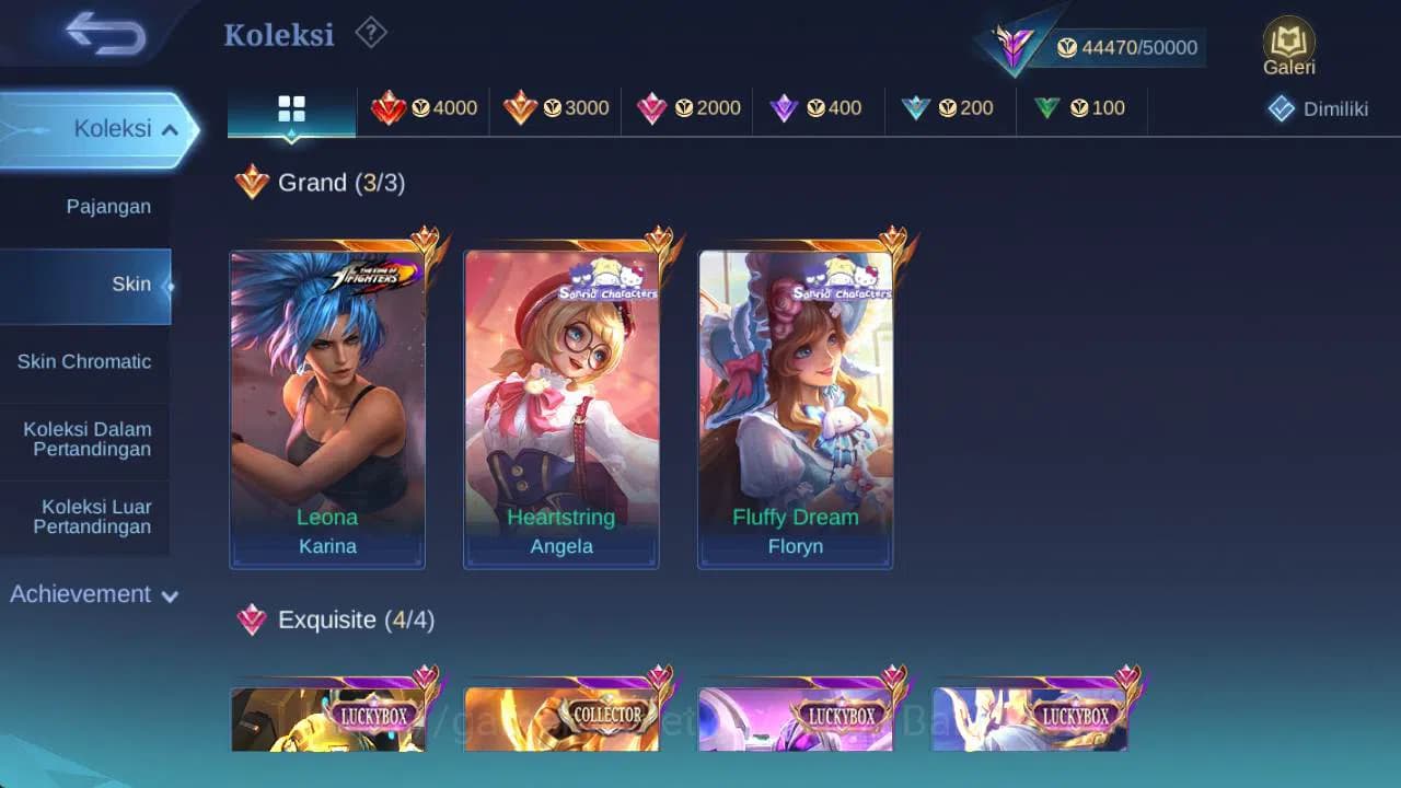 Mobile Legends: Bang Bang Accounts Global, Skin 155,Hero 68 sanrio angela,CC pharsa,L image 12