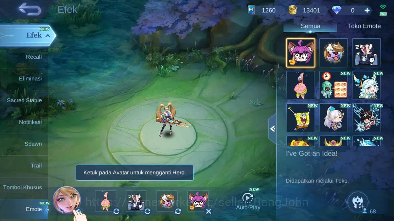 Mobile Legends: Bang Bang Accounts Global, Skin 155,Hero 68 sanrio angela,CC pharsa,L image 2