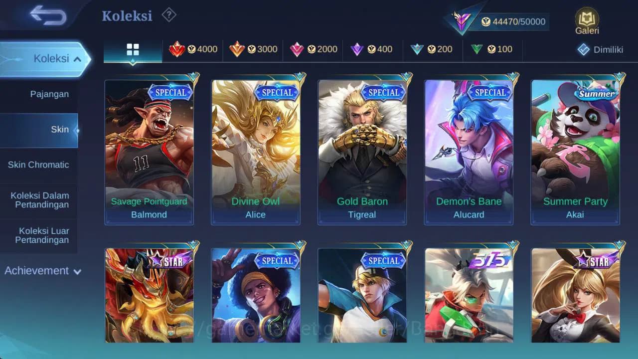 Mobile Legends: Bang Bang Accounts Global, Skin 155,Hero 68 sanrio angela,CC pharsa,L image 8