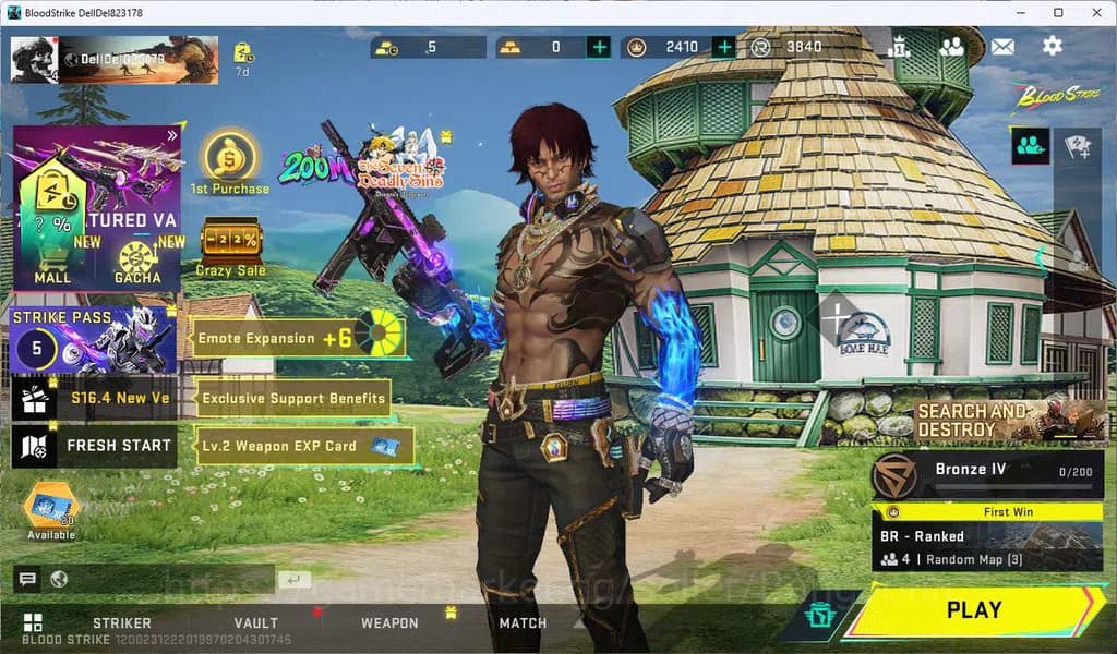 Blood Strike Accounts ASIA|COLLAB ETHAN |ULTRA=NACHO,VECTOR,MORE DETAIL image 1