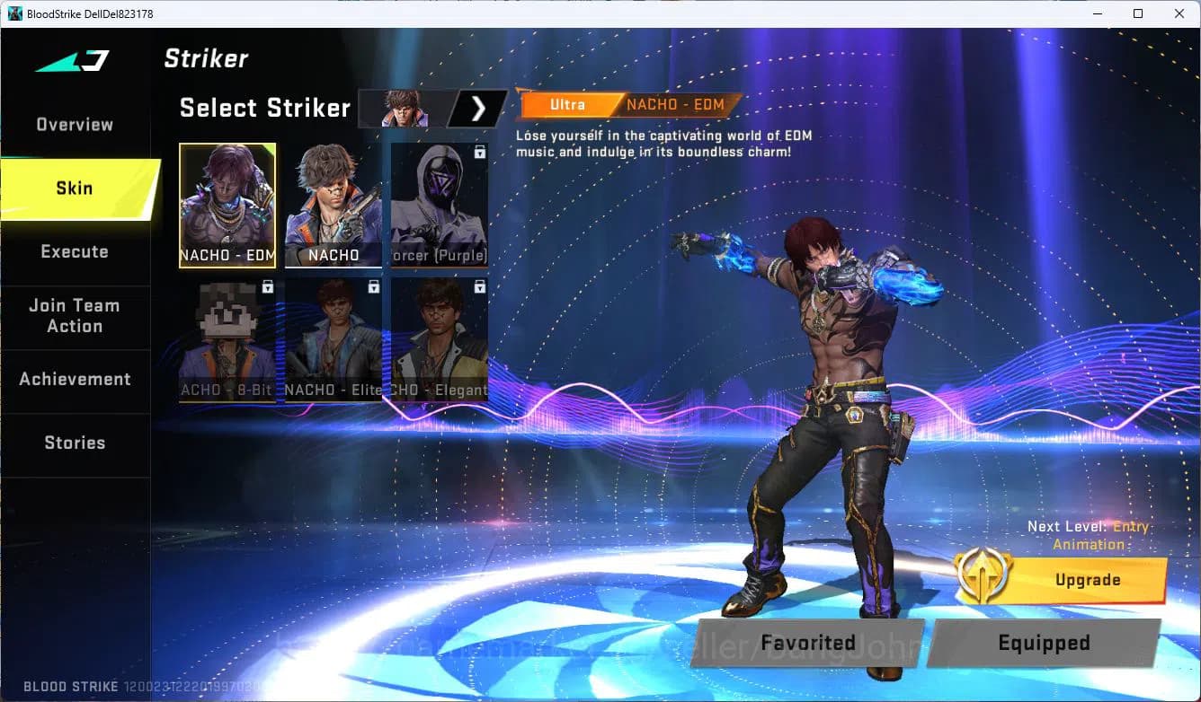 Blood Strike Accounts ASIA|COLLAB ETHAN |ULTRA=NACHO,VECTOR,MORE DETAIL image 8