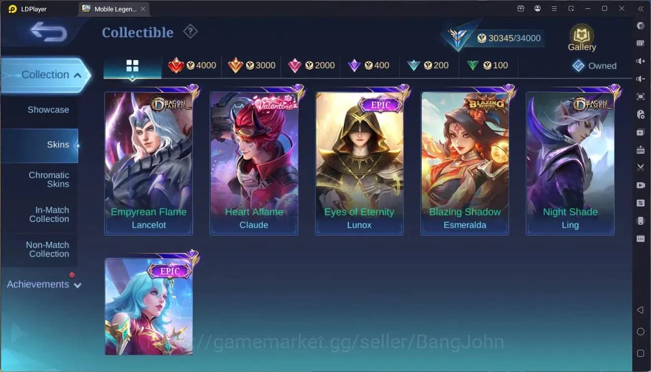 Mobile Legends: Bang Bang Accounts Global|Hero 102|Skin 144|Expert|CC Natalia|Lightbo image 10