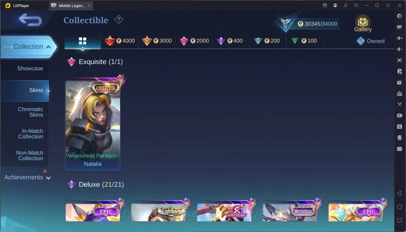 Mobile Legends: Bang Bang Accounts Global|Hero 102|Skin 144|Expert|CC Natalia|Lightbo image 14