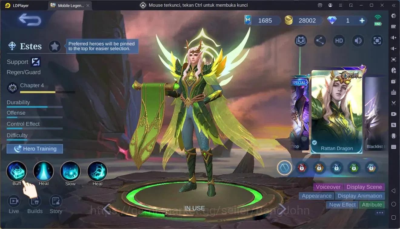 Mobile Legends: Bang Bang Accounts Global|Hero 102|Skin 144|Expert|CC Natalia|Lightbo image 3
