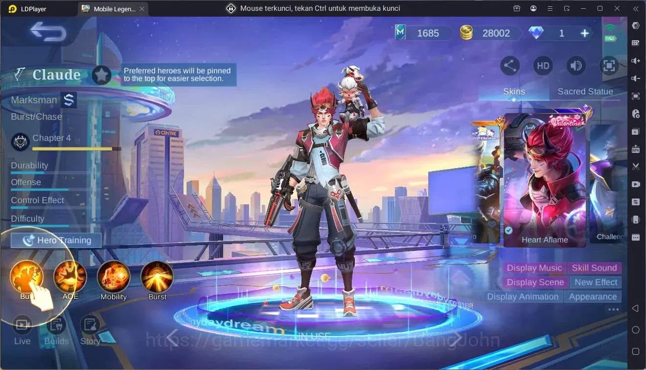 Mobile Legends: Bang Bang Accounts Global|Hero 102|Skin 144|Expert|CC Natalia|Lightbo image 7