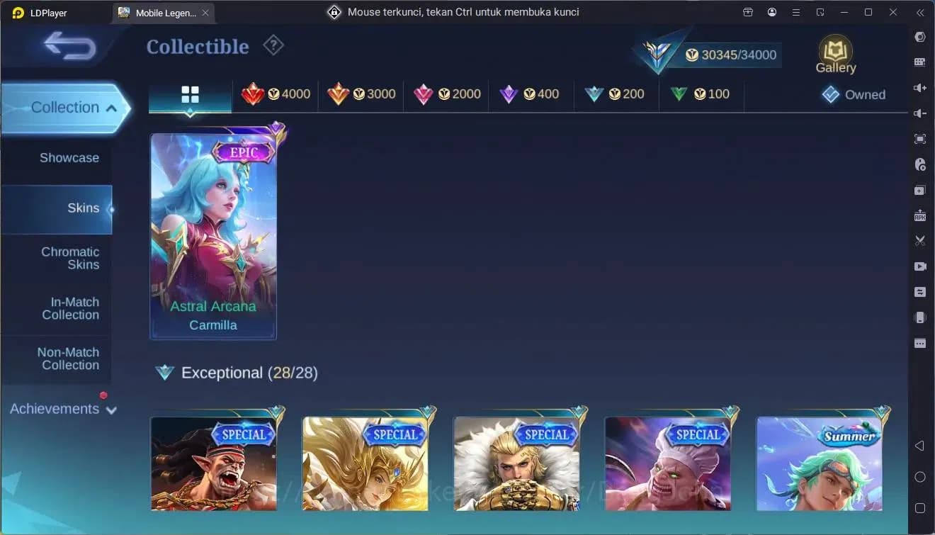 Mobile Legends: Bang Bang Accounts Global|Hero 102|Skin 144|Expert|CC Natalia|Lightbo image 9