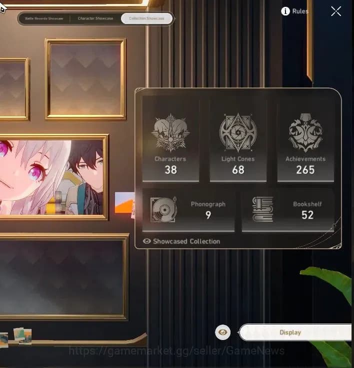 Honkai Star Rail Accounts Asia|TL 60|Sparxie Prem Team|13 Limited|[Castorice image 3