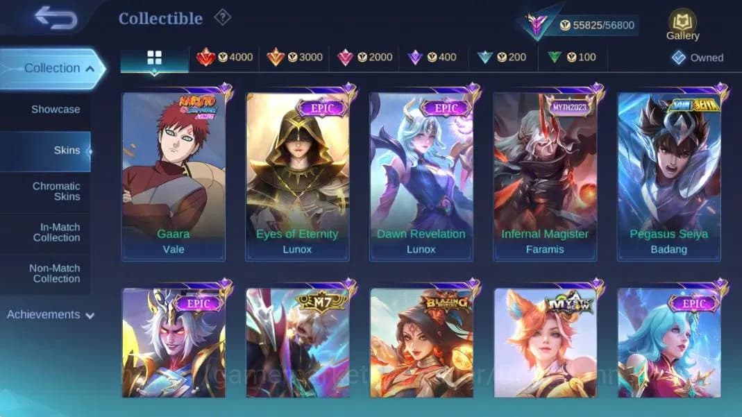 Mobile Legends: Bang Bang Accounts Global|Hero 132|Skin 258|Renowned|ANN Lesly|Coll N image 13