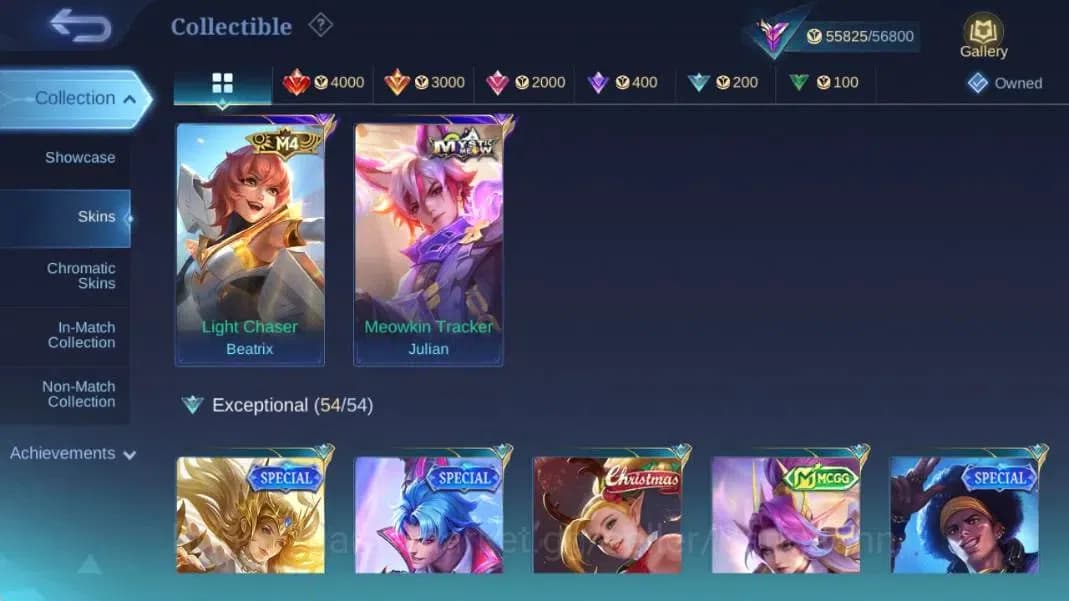 Mobile Legends: Bang Bang Accounts Global|Hero 132|Skin 258|Renowned|ANN Lesly|Coll N image 15