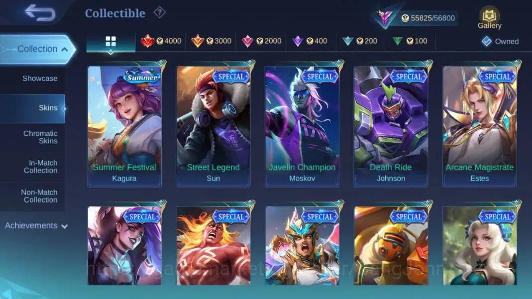 Mobile Legends: Bang Bang Accounts Global|Hero 132|Skin 258|Renowned|ANN Lesly|Coll N image 19