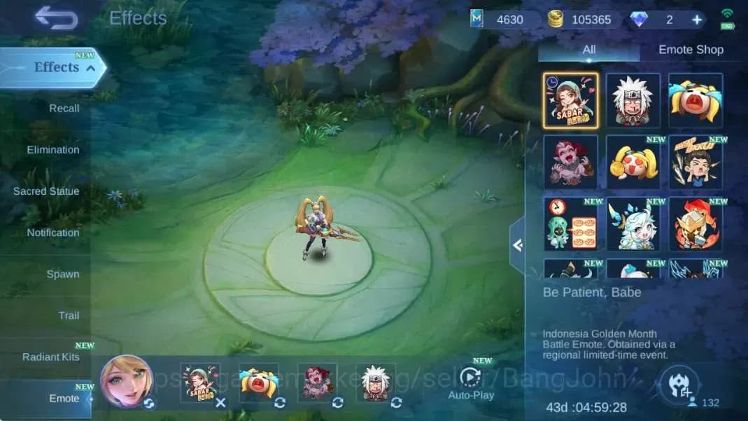 Mobile Legends: Bang Bang Accounts Global|Hero 132|Skin 258|Renowned|ANN Lesly|Coll N image 7