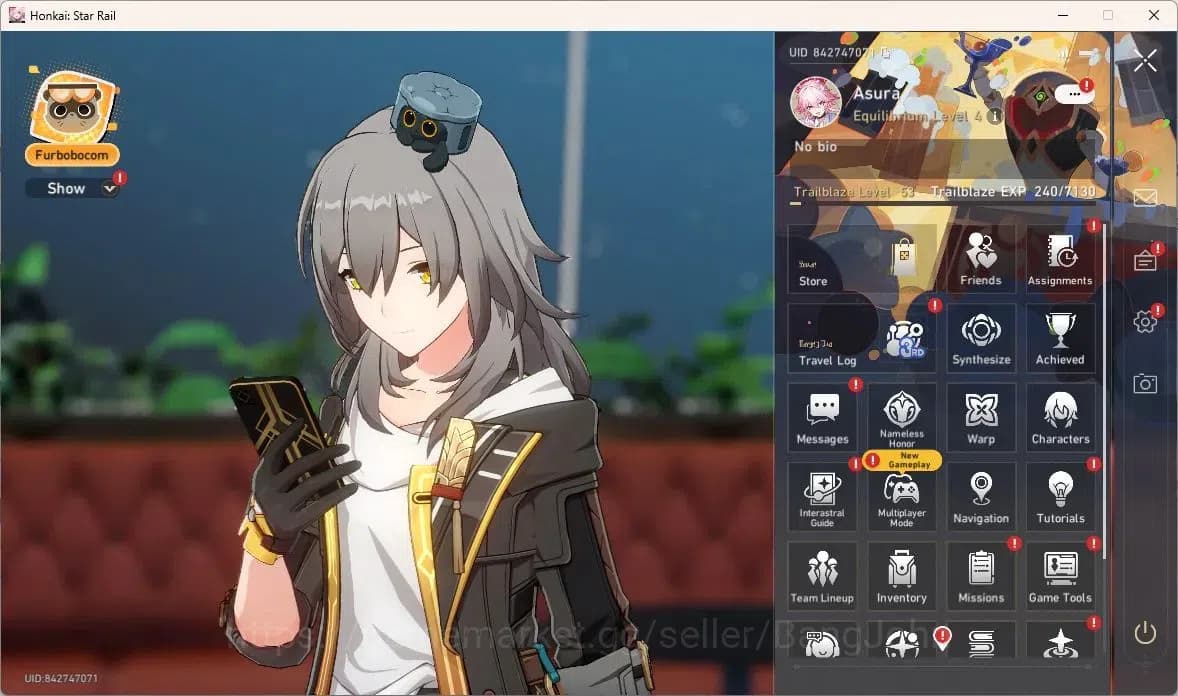 Honkai Star Rail Accounts ASIA| TL53 |Evanescia+Sign L70|Huohuo L70|Dan Heng image 1