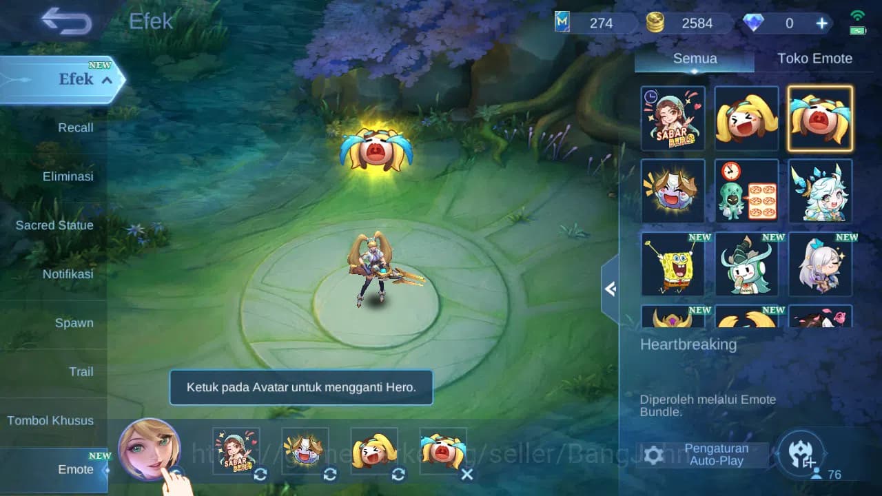 Mobile Legends: Bang Bang Accounts GLOBAL Hero 76 Skin 107 | Prime Granger | Luckybox image 11