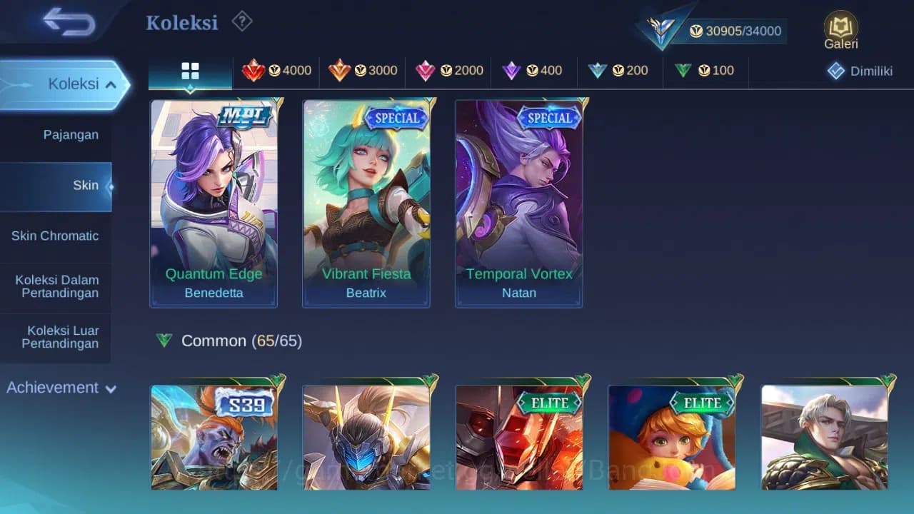 Mobile Legends: Bang Bang Accounts GLOBAL Hero 76 Skin 107 | Prime Granger | Luckybox image 7