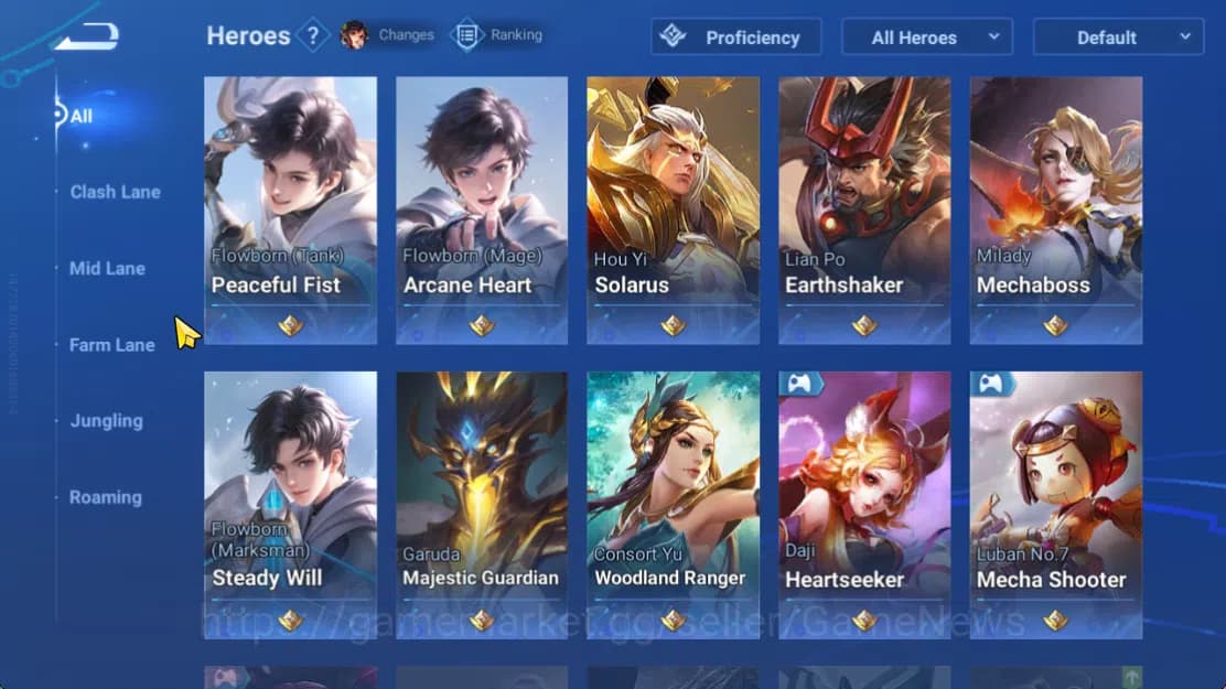Honor of Kings Accounts Hero 8 |Starter with Legend Skin Selection Chest(D image 5