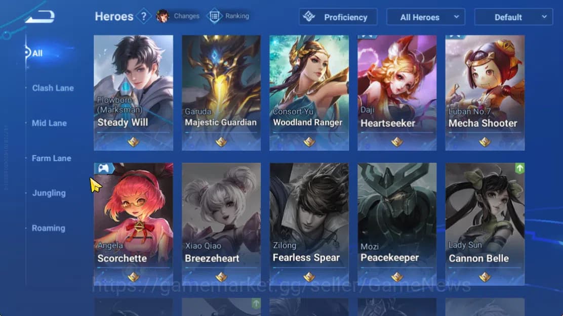Honor of Kings Accounts Hero 8 |Starter with Legend Skin Selection Chest(D image 6